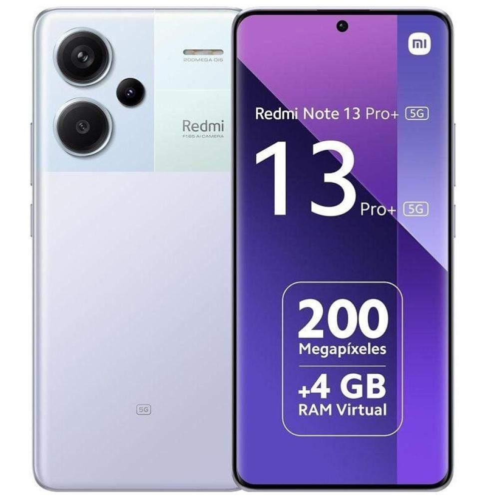 Smartphone Xiaomi Redmi Note 13 Pro+ NFC 8GB/ 256GB/ 6.67'/ 5G/ Púrpura