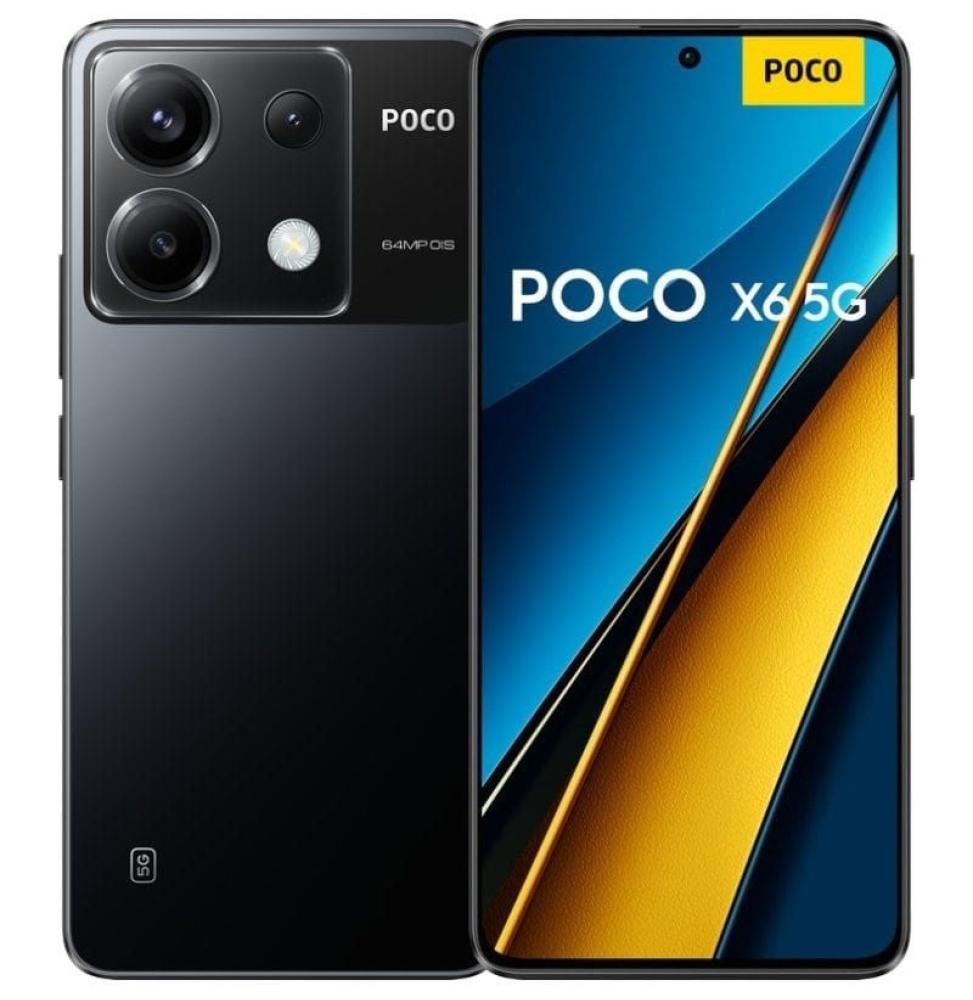 Smartphone Xiaomi POCO X6 12GB/ 256GB/ 6.67'/ 5G/ Negro