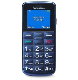 Teléfono Móvil Panasonic KX-TU110EXC para Personas Mayores/ Azul