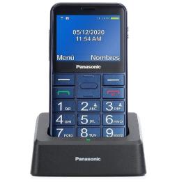 Teléfono Móvil Panasonic KX-TU155EXCN para Personas Mayores/ Azul