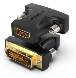 Adaptador HDMI Vention AILB0/ HDMI Hembra - DVI (24+1) Macho