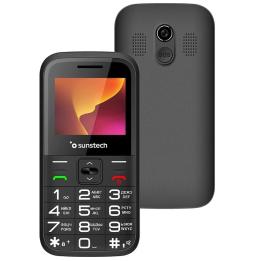 Teléfono Móvil Sunstech CEL4/ Negro