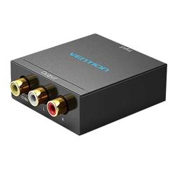 Convertidor HDMI a RCA Vention AEEB0/ HDMI Hembra - RCA Hembra - MiniUSB Hembra