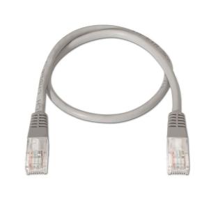 Cable de Red RJ45 UTP Aisens A133-0176 Cat.5e/ 50cm/ Gris