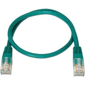 Cable de Red RJ45 UTP Aisens A133-0194 Cat.5e/ 1m/ Verde