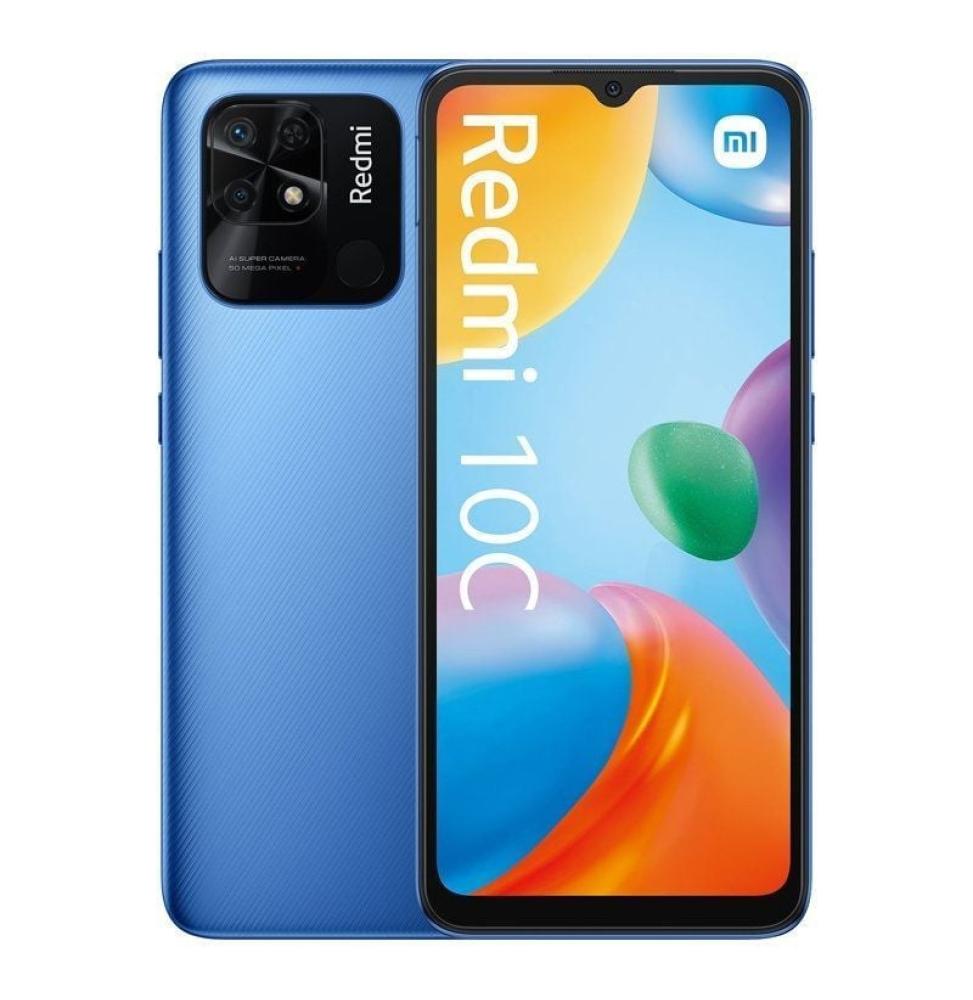 Smartphone Xiaomi Redmi 10C NFC 4GB/ 128GB/ 6.71'/ Azul Océano