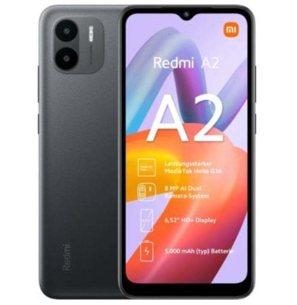 Smartphone Xiaomi Redmi A2 3GB/ 64GB/ 6.52'/ Negro