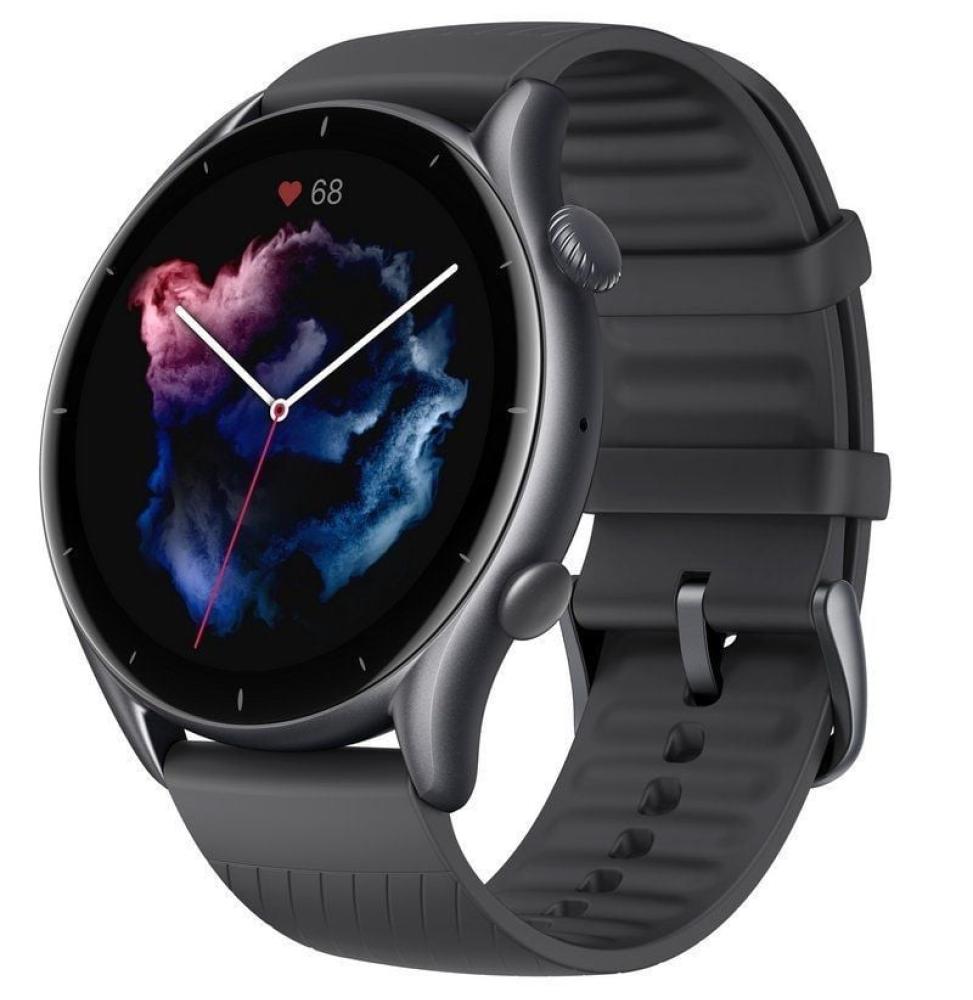 Smartwatch Huami Amazfit GTR 3/ Notificaciones/ Frecuencia Cardíaca/ GPS/ Negro