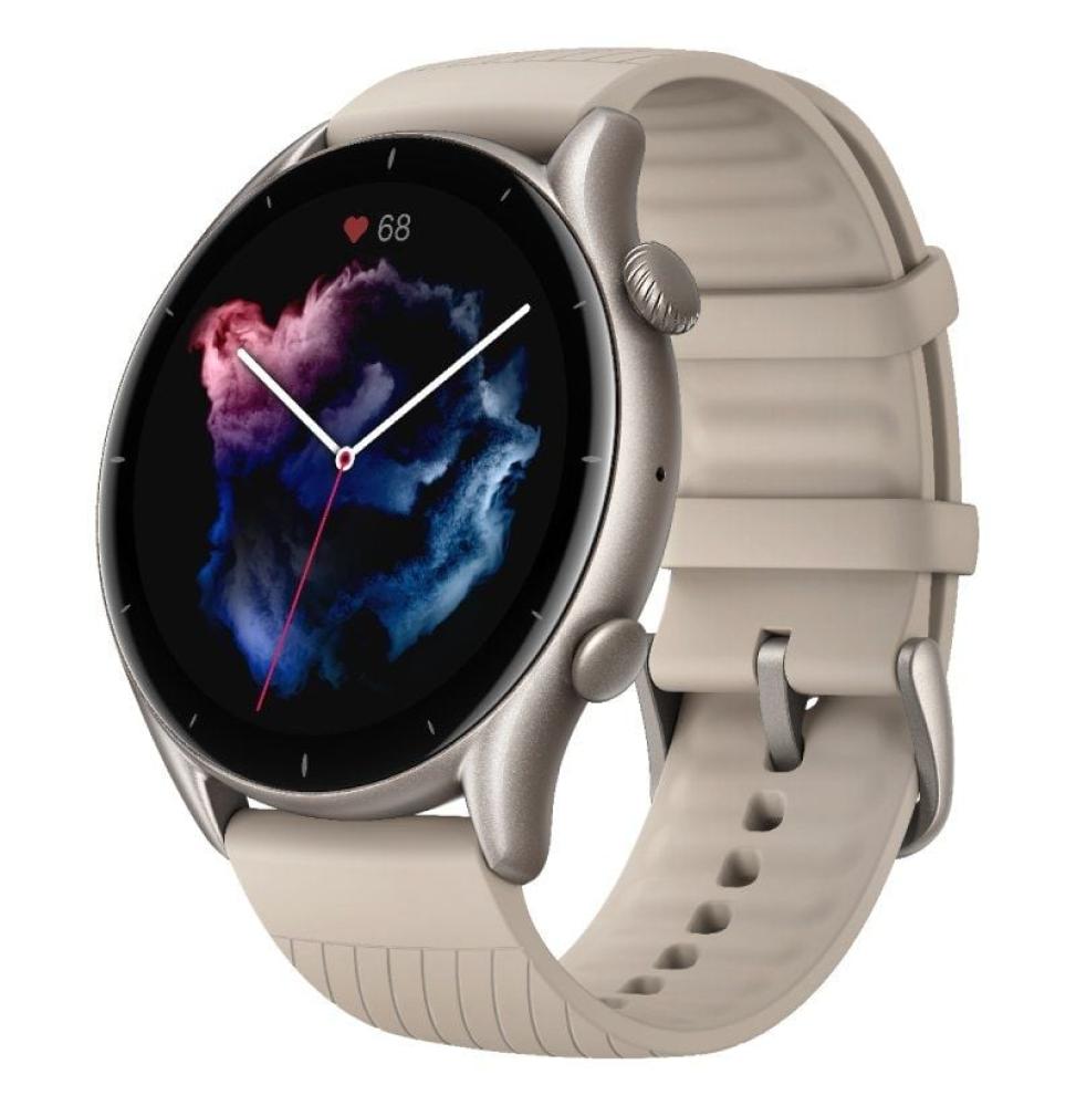 Smartwatch Huami Amazfit GTR 3/ Notificaciones/ Frecuencia Cardíaca/ GPS/ Gris Medianoche