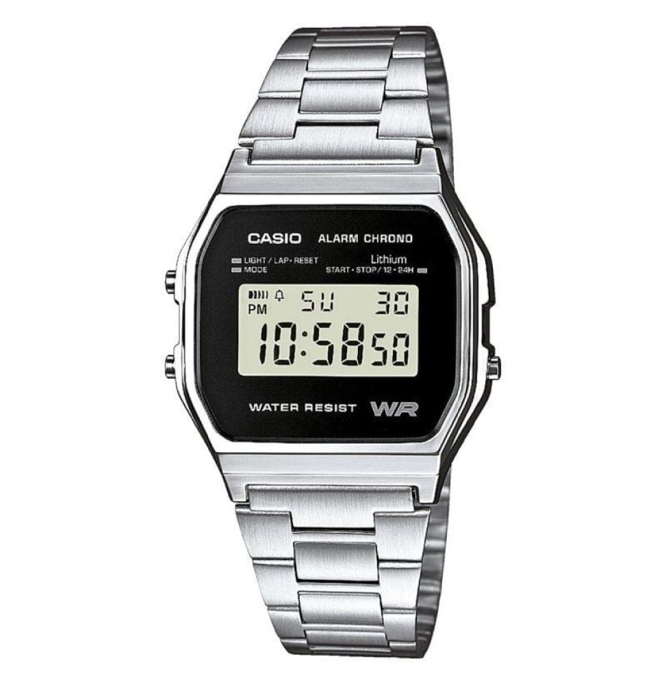 Reloj Digital Casio Vintage Iconic A158WEA-1EF/ 37mm/ Plata