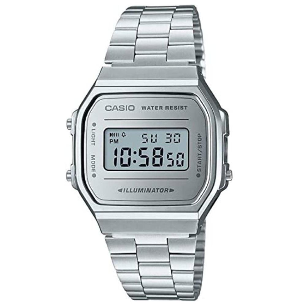 Reloj Digital Casio Vintage Iconic A168WEM-7EF/ 38mm/ Plata