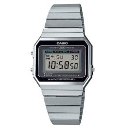 Reloj Digital Casio Vintage Iconic A700WE-1AEF/ 37mm/ Plata