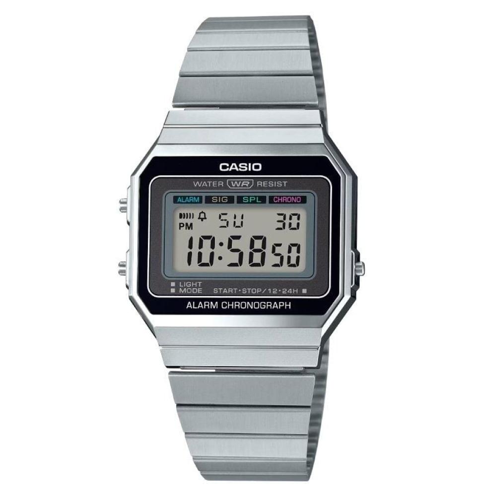 Reloj Digital Casio Vintage Iconic A700WE-1AEF/ 37mm/ Plata