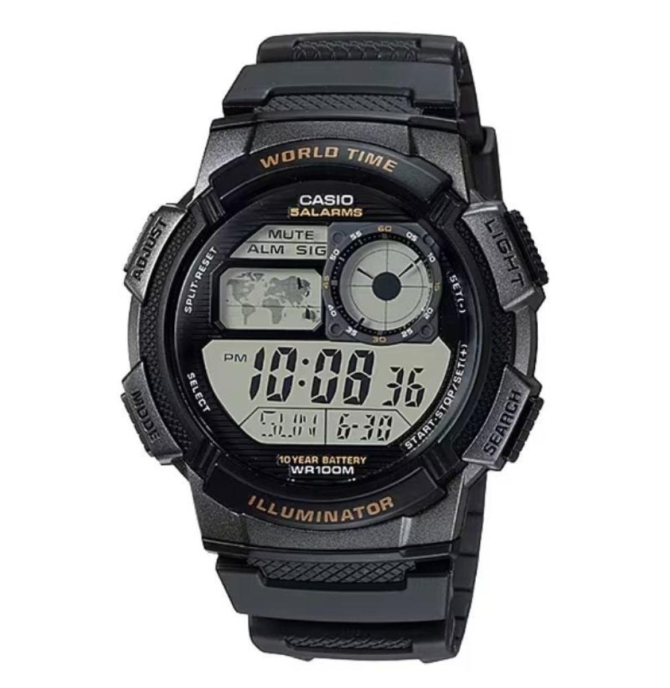 Reloj Digital Casio Collection Men AE-1000W-1AVEF/ 48mm/ Negro