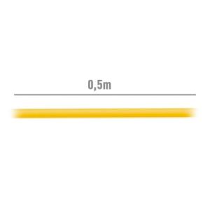 Cable de Red RJ45 UTP Aisens A135-0253 Cat.6/ 50cm/ Amarillo