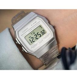 Reloj Digital Casio Collection Women F-91WS-7EF/ 38mm/ Blanco