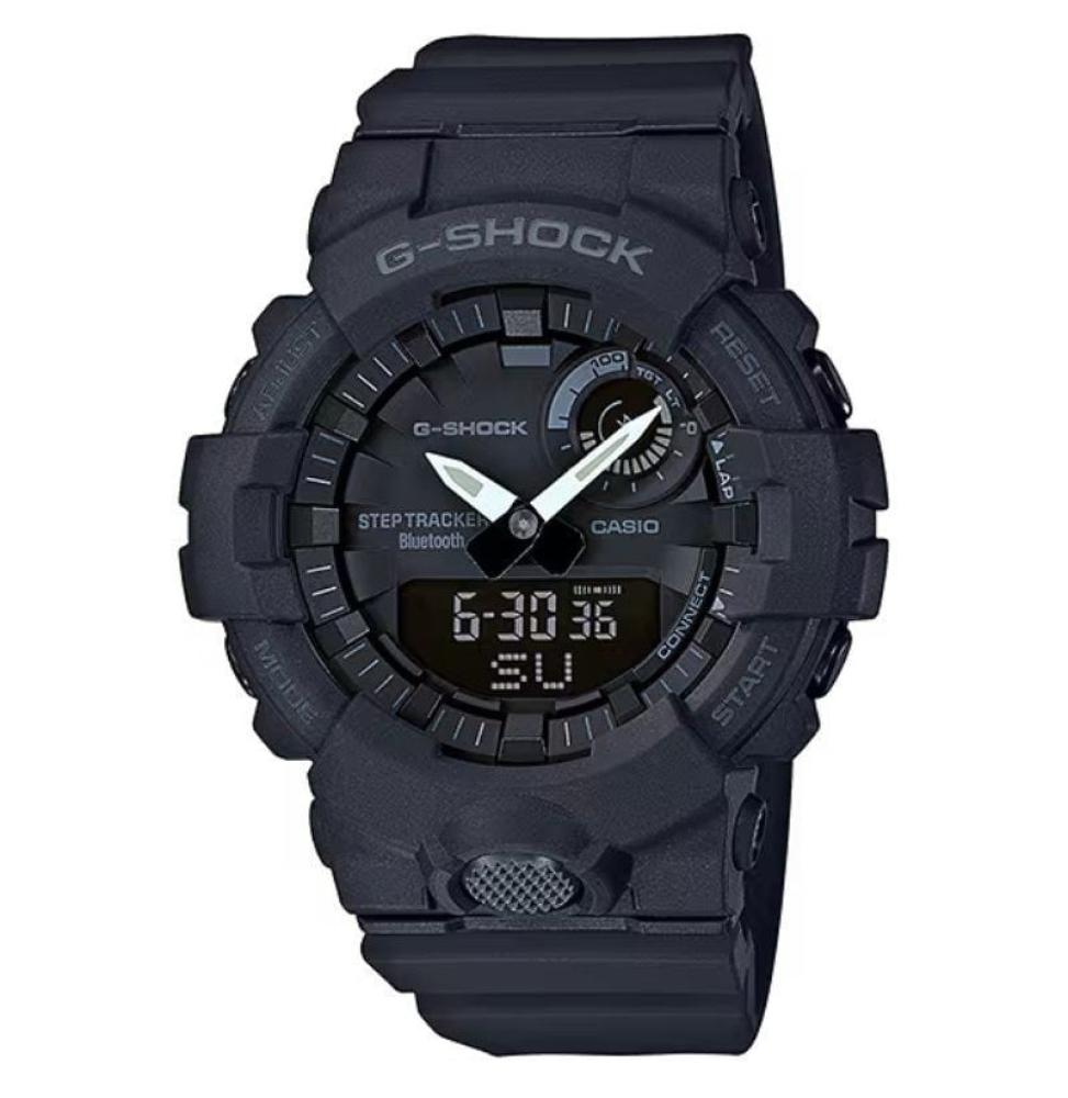 Reloj Analógico y Digital Casio G-Shock G-Squad GBA-800-1AER/ 54mm/ Negro