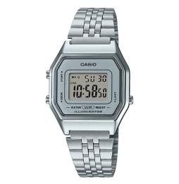 Reloj Digital Casio Vintage Iconic LA680WEA-7EF/ 33mm/ Gris y Plata