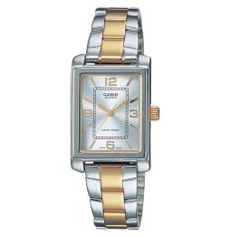 Reloj Analógico Casio Collection Women LTP-1234PSG-7AEG/ 32mm/ Plata y Dorado