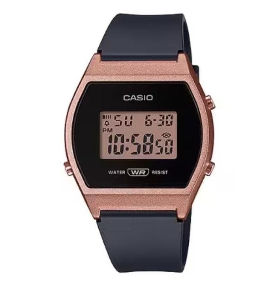 Reloj Digital Casio Collection Women LW-204-1AEF/ 39mm/ Negro y Rosa