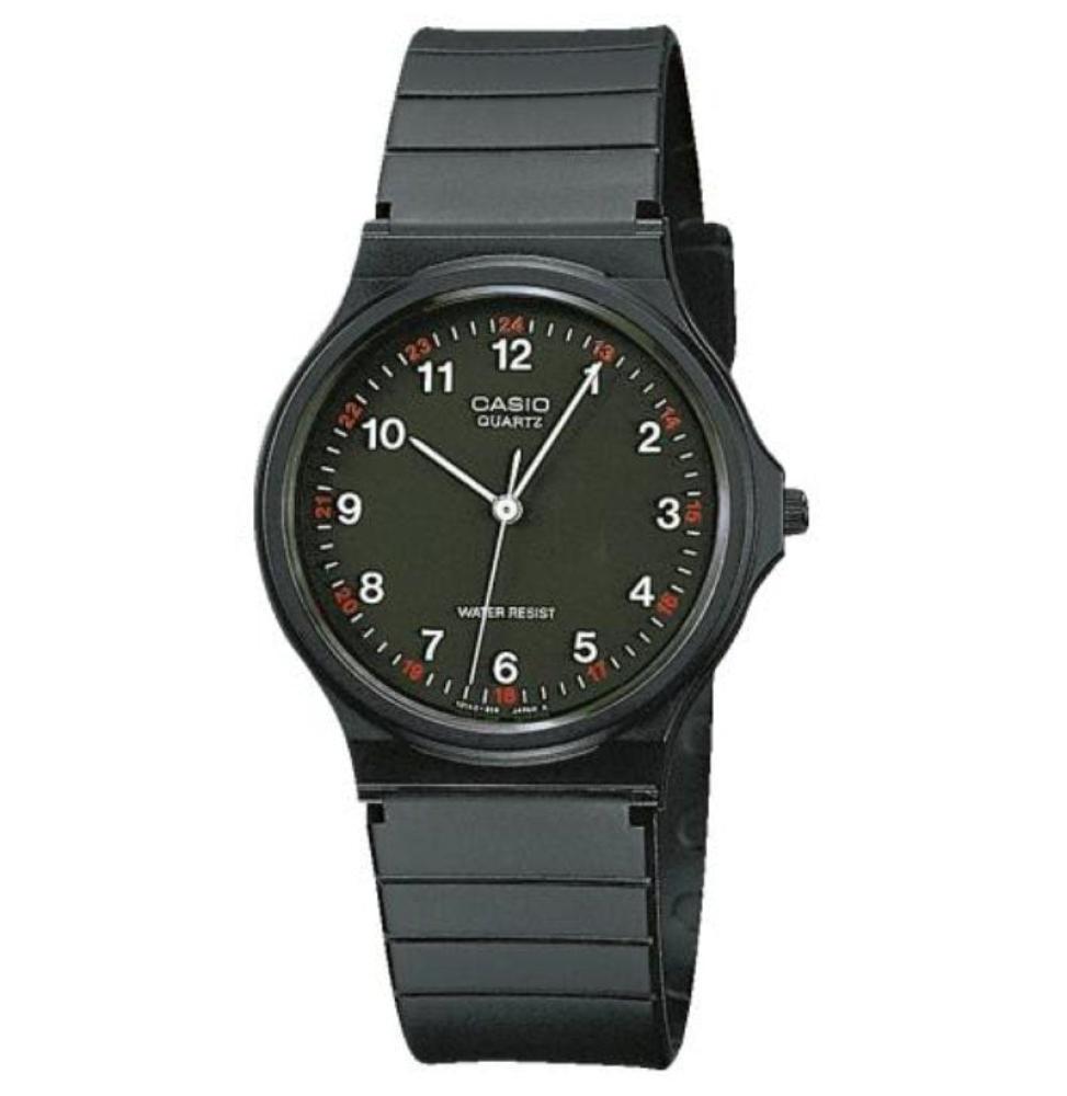 Reloj Analógico Casio Collection Men MQ-24-1BLLEG/ 39mm/ Negro