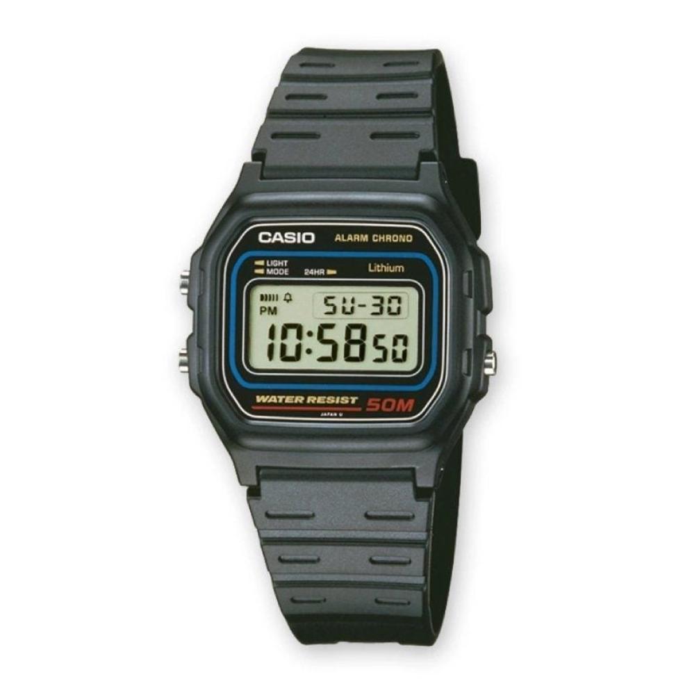 Reloj Digital Casio Collection Men W-59-1VQES/ 37mm/ Negro