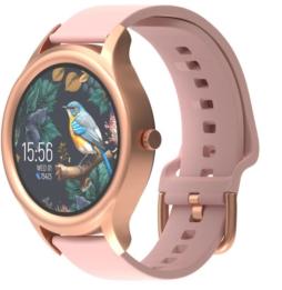 Smartwatch Forever ForeVive 3 SB-340/ Notificaciones/ Frecuencia Cardíaca/ Rosa Oro