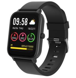 Smartwatch Forever ForeVigo 3 SW-320/ Notificaciones/ Frecuencia Cardíaca/ Negro