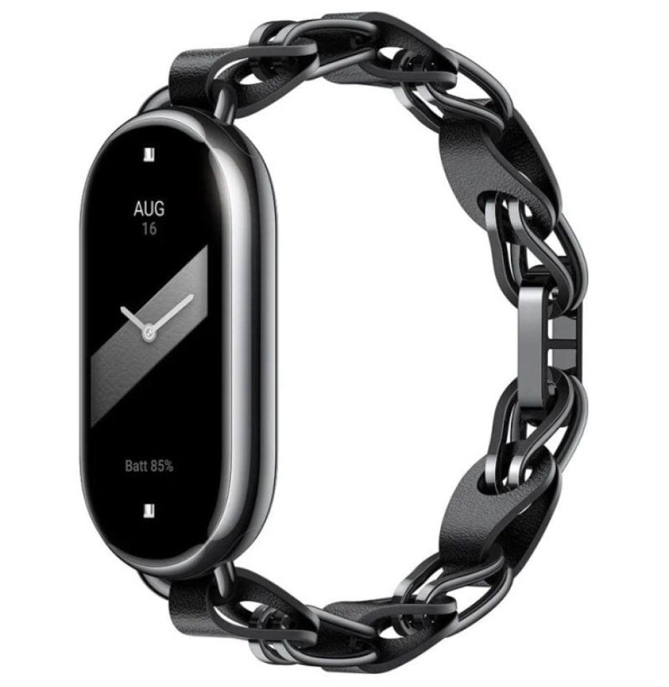 Pulsera Cadena para Smartband 8 Xiaomi Chain Strap Band/ Negro