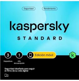 Kaspersky Standard para Android/ 3 Dispositivos/ 1 Año