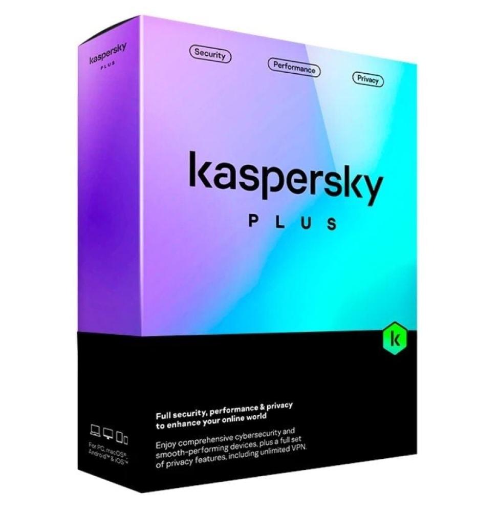 Antivirus Kaspersky Plus/ 10 Dispositivos/ 1 Año