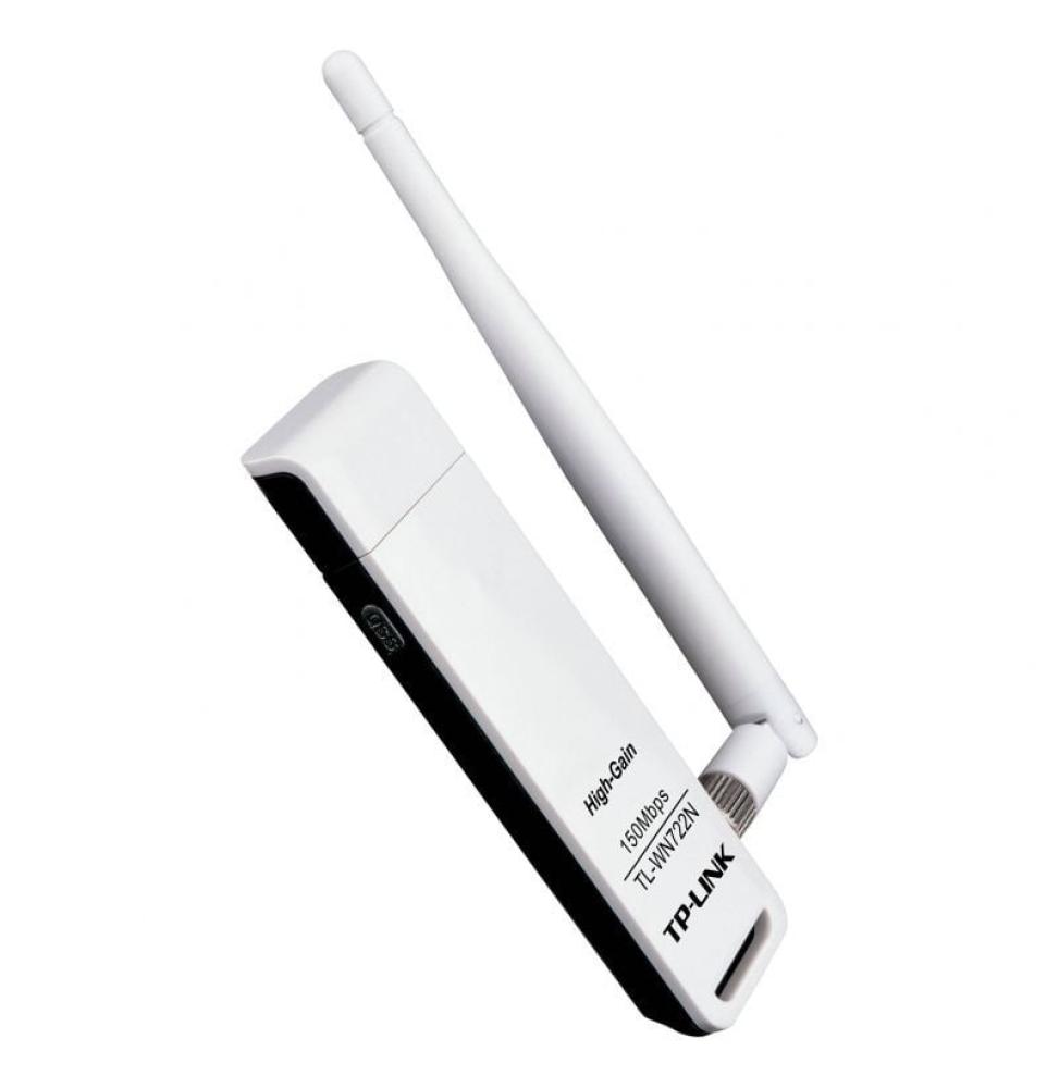 Adaptador USB - WiFi TP-Link TL-WN722N/ 150Mbps