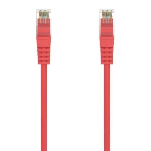 Cable de Red RJ45 AWG24 UTP Aisens A145-0556 Cat.6A/ LSZH/ 25cm/ Rojo