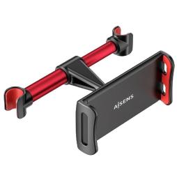 Soporte de Coche para Smartphone/Tablet Aisens MSC1P-105/ Negro y Rojo