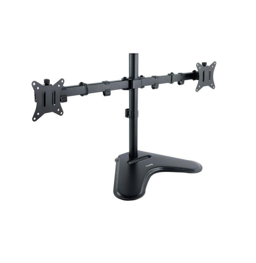 Soporte para 2 Monitores TooQ DB1702TN-B/ hasta 9kg