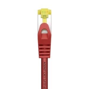 Cable de Red RJ45 SFTP Aisens A146-0468 Cat.7/ 25cm/ Rojo