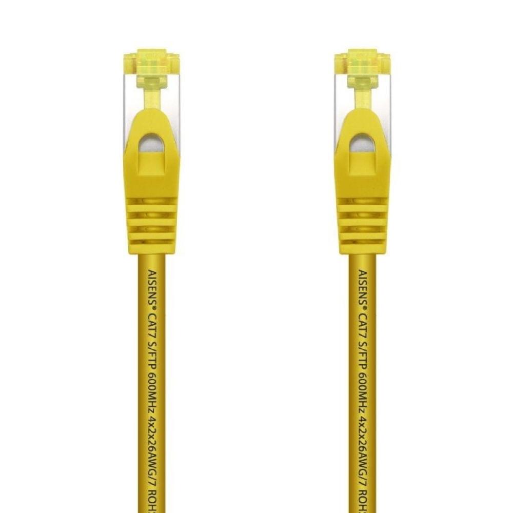 Cable de Red RJ45 SFTP Aisens A146-0472 Cat.7/ 25cm/ Amarillo