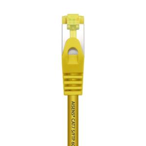 Cable de Red RJ45 SFTP Aisens A146-0472 Cat.7/ 25cm/ Amarillo