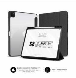 Funda Subblim Clear Shock para Tablet iPad Pro 11' 2020-2022/ Negra