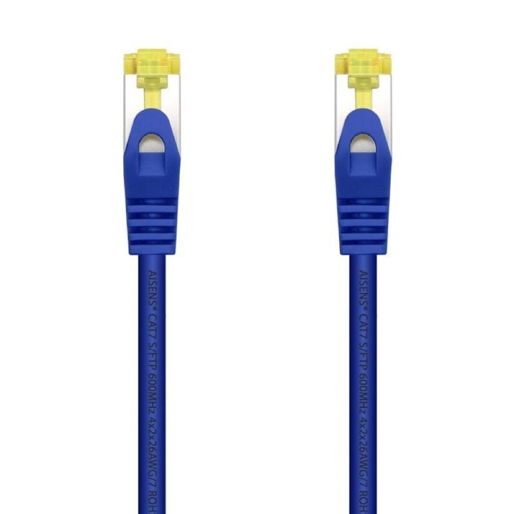 Cable de Red RJ45 SFTP Aisens A146-0476 Cat.7/ 25cm/ Azul