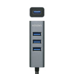 Hub USB Tipo-C Aisens A109-0508/ 4xUSB