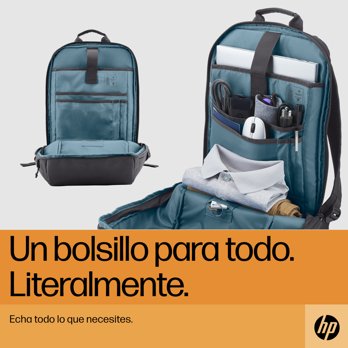 Mochila Hp travel 18l para portátil de 15 -6 pulgadas
