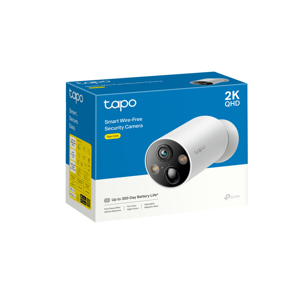 Cámara de seguridad WiFi tp - link tapo c425 2k qhd vision nocturna