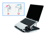Soporte - base de refrigeracion Conceptronic para portatiles hasta 15.6 pulgadas