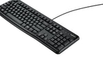 Teclado logitech k120 usb negro frances