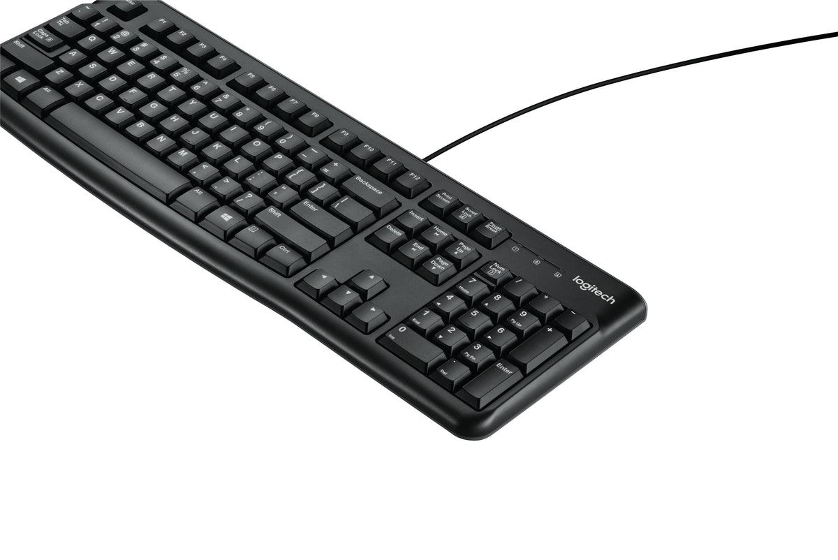 Teclado logitech k120 usb negro frances