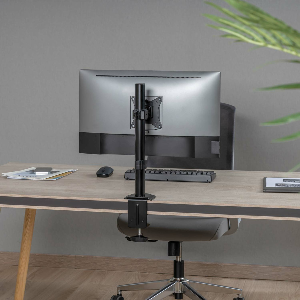 Soporte de Mesa para Monitor o TV Aisens DT32TSR-227/ Giratorio/ Inclinable/ hasta 9kg