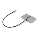 Hub startech USB tipo c 4 en 1
