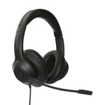 Auriculares stereo targus alambrico negro usb