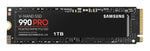 Disco duro interno solido SSD Samsung mz - v9p1t0bw - 990 pro - 1TB - M.2 2280 - PCIe 4.0